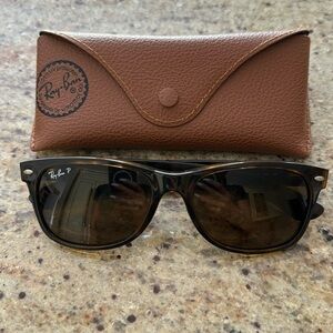 Ray Ban light Havana  sunglasses RB2132 New Wayfarer Classic
